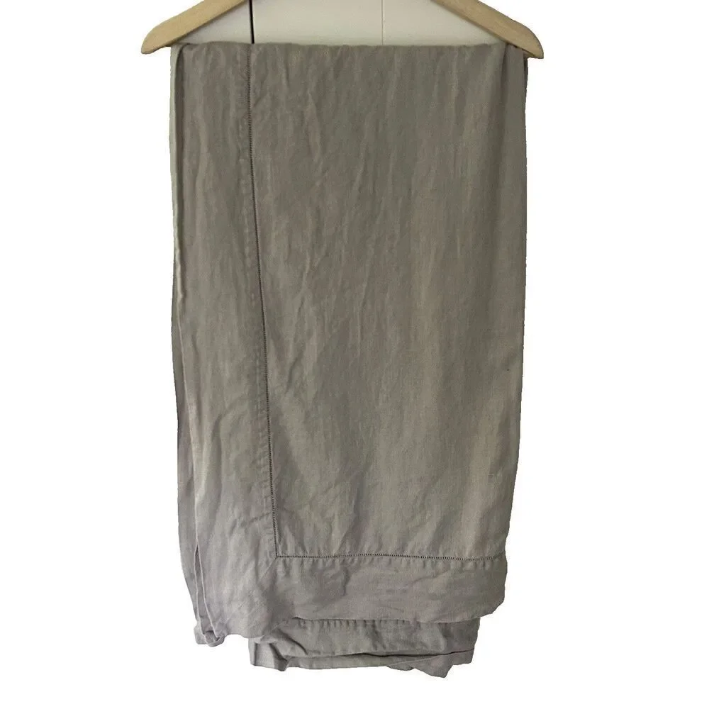 Sferra Linen Tablecloth Grey 63